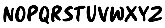 Tokino Kun Font UPPERCASE