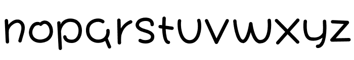 Toko Regular Font LOWERCASE