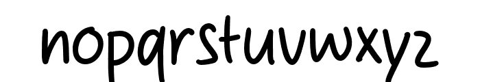 Tokyio Brush Font LOWERCASE