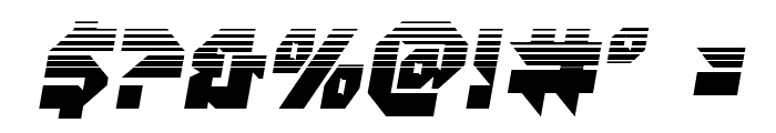 Tokyo Drifter Halftone Font OTHER CHARS