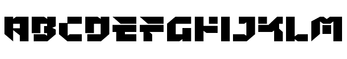 Tokyo Drifter Straight Expanded Font LOWERCASE