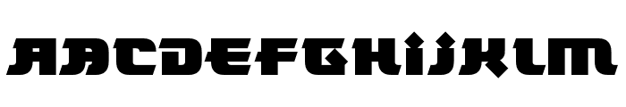 Tokyo Knights Font LOWERCASE