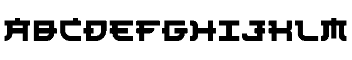 Tokyo Midnight Font UPPERCASE