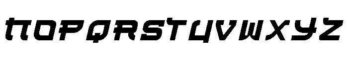 Tokyo Midnight Font LOWERCASE