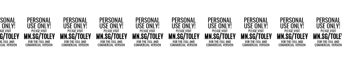 ToleyHandPERSONALUSEONLY Font OTHER CHARS