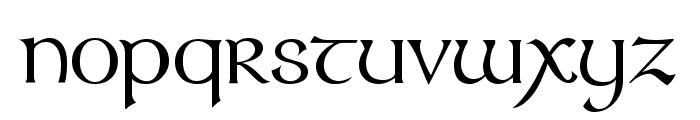 Tolkien Regular Font LOWERCASE