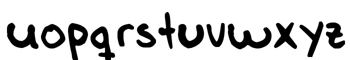 Tom Kaulitz's Handwriting Font LOWERCASE