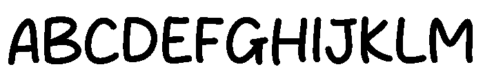 Tomato Pasta Font UPPERCASE