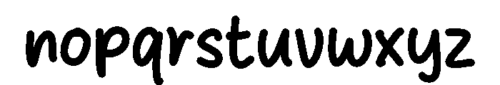 Tomato Pasta Font LOWERCASE
