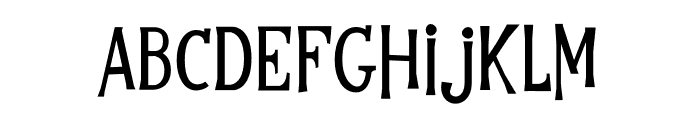 Tombstone Demo Font LOWERCASE