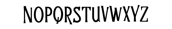 Tombstone Demo Font LOWERCASE