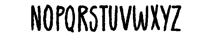 Tommy Knocker Regular Font UPPERCASE