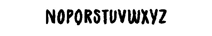 Tommy Knocker Regular Font LOWERCASE