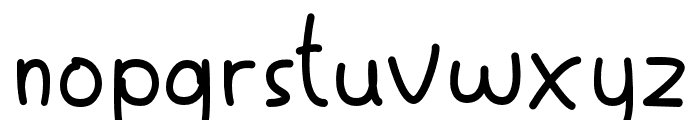 Tomodachy Font LOWERCASE
