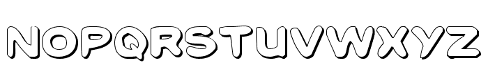 Toon Town Industrial Shadow Font LOWERCASE