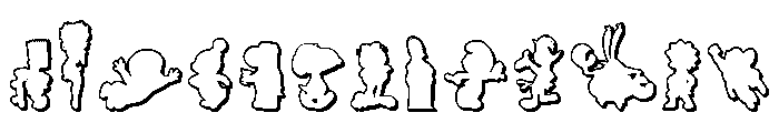 Toons! Toons! Toons! 3D FONT