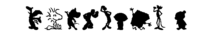 Toons! Toons! Toons! Font OTHER CHARS