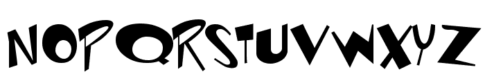 Toontime Font UPPERCASE