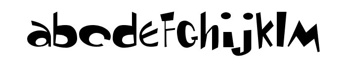 Toontime Font LOWERCASE