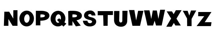 Toony Black Font UPPERCASE