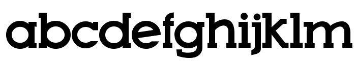 Top Modern as created using FontCreator 6.5 from High-Logic.com TopModern Font LOWERCASE