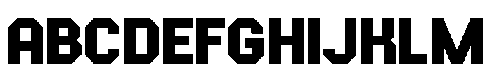 Top One Regular Font UPPERCASE