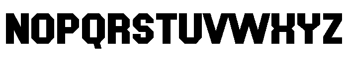 Top One Regular Font UPPERCASE