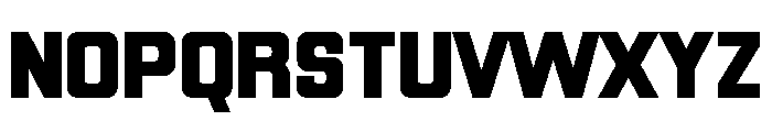 Top One Regular Font LOWERCASE