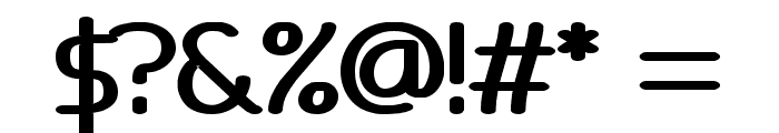 Torid Bold Font OTHER CHARS