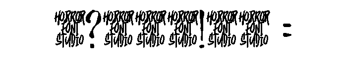 Torment Macabre Font OTHER CHARS