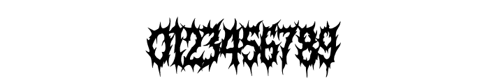 Torment Pulsation Regular Font OTHER CHARS
