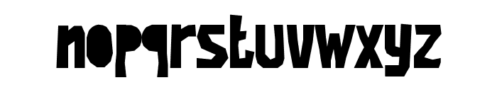 Tornadoz Font LOWERCASE