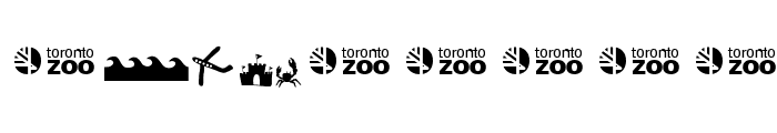 Toronto Zoo Penguins Font OTHER CHARS