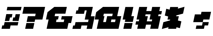 Toryu Black Font OTHER CHARS