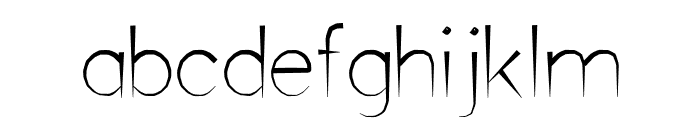 Tosen Light FONT