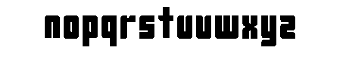 Tosh.0 Font LOWERCASE