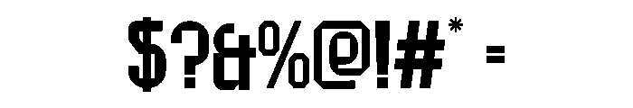 Tottenham Personal 1 Font OTHER CHARS