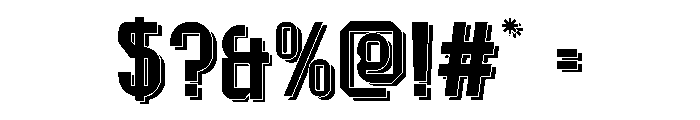 Tottenham Personal 3 Font OTHER CHARS