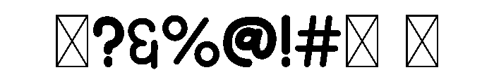 Tottenham Personal 5 Font OTHER CHARS
