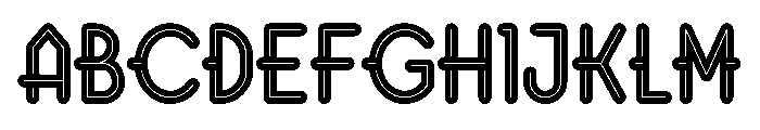 Tottenham Personal 5 Font UPPERCASE