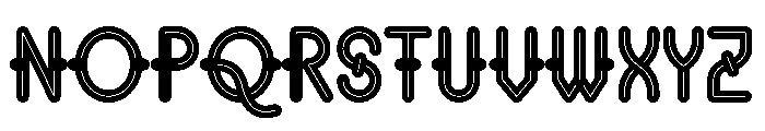 Tottenham Personal 5 Font UPPERCASE
