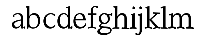 Touch Font LOWERCASE