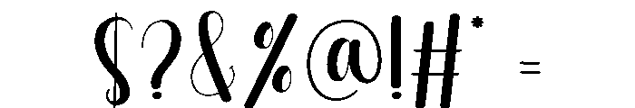 Tough Font OTHER CHARS