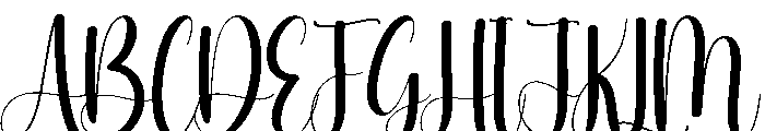 Tough Font UPPERCASE