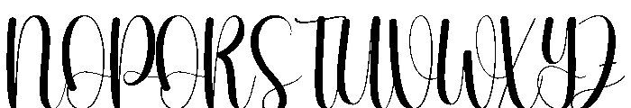 Tough Font UPPERCASE