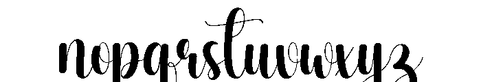 Tough Font LOWERCASE