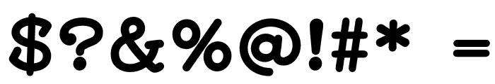 Touhei Regular Font OTHER CHARS