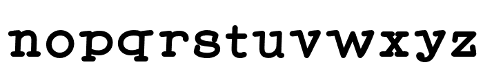 Touhei Regular Font LOWERCASE