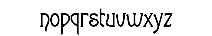 ToulouseLautrec Regular Font LOWERCASE