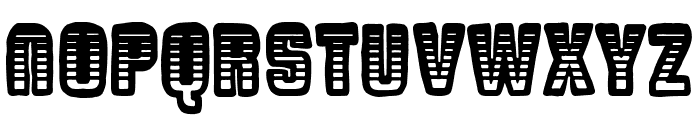 Touristic Chaos Font UPPERCASE